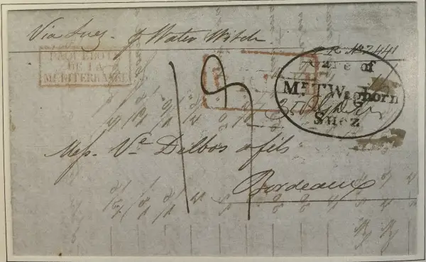 COV-1731 pre stamp cover