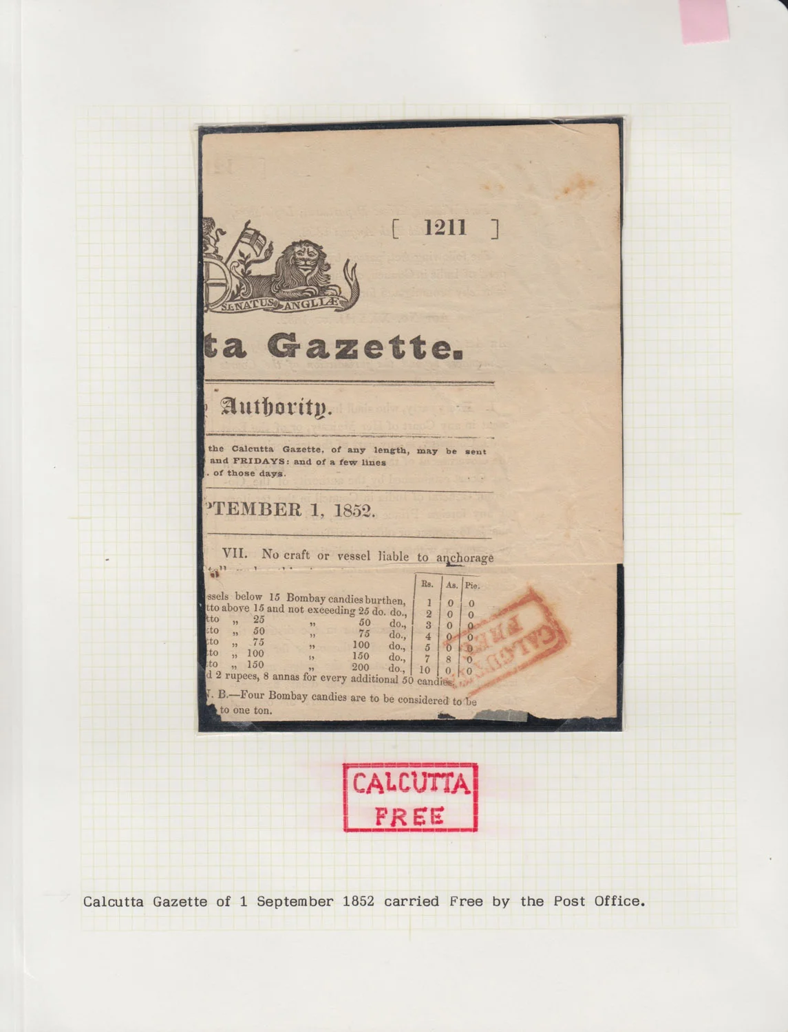COV-1242 pre stamp cover