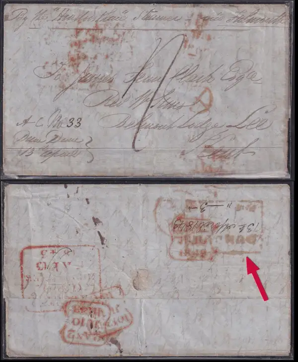 COV-3141 pre stamp cover
