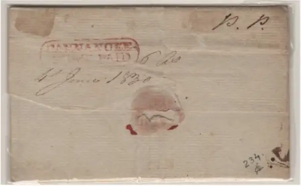 COV-730 pre stamp cover