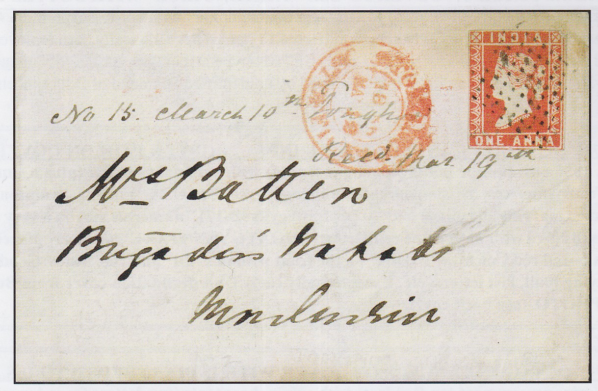 Tongnoo FP 1 pre-1854 cover, Cavendish Philatelic Auctions Ltd lot 36