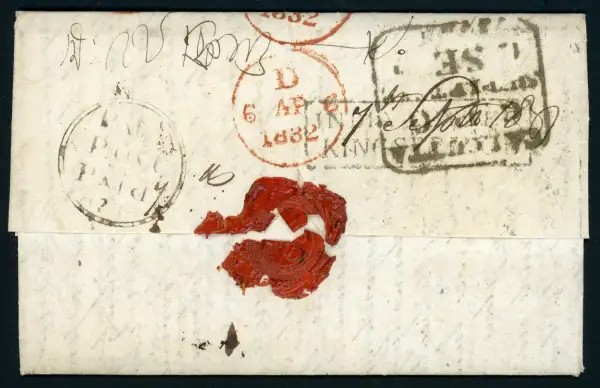 COV-1463 pre stamp cover