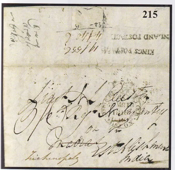 Madras SR1 pre-1854 cover, Cavendish Philatelic Auctions Ltd lot 215