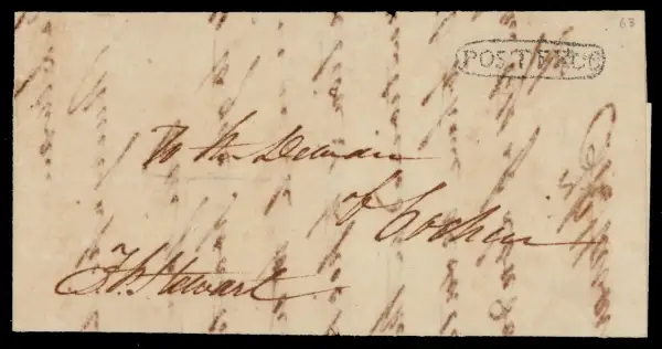 Madras HG 6 pre-1854 cover, StampBay lot 40