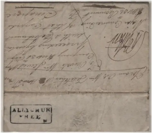 COV-781 pre stamp cover
