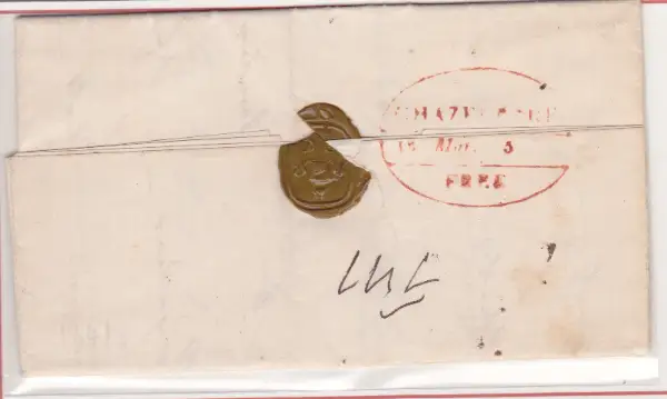COV-2054 pre stamp cover