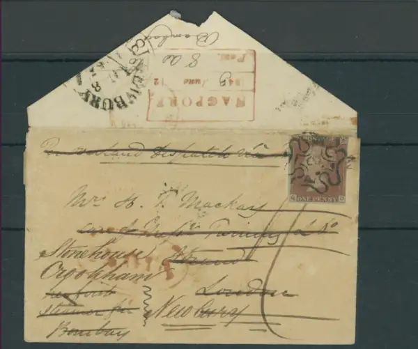 COV-1923 pre stamp cover