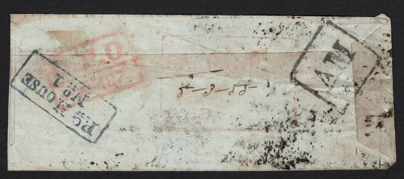 Bangalore HG 14 pre-1854 cover, Sephils lot 0046