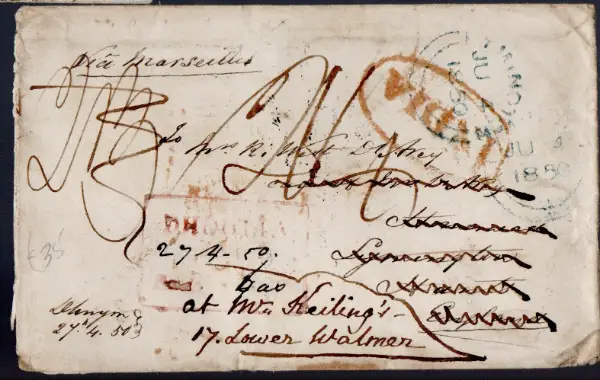 COV-2908 pre stamp cover