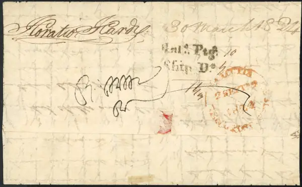 COV-1623 pre stamp cover