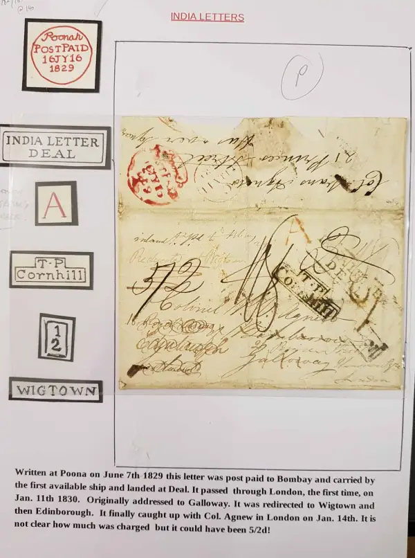 COV-1643 pre stamp cover