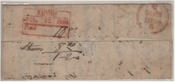 COV-856 pre stamp cover