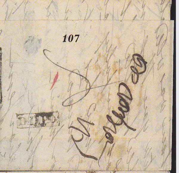COV-1857 pre stamp cover