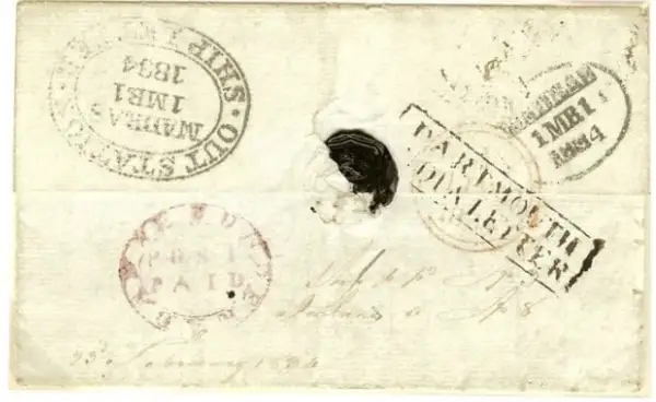 COV-830 pre stamp cover