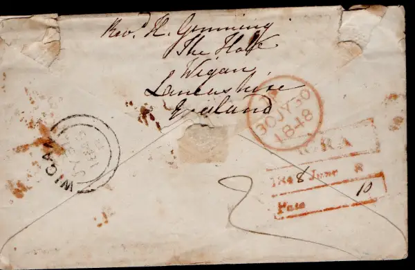 COV-2943 pre stamp cover