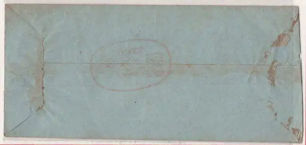 Indore HG 1A pre-1854 cover
