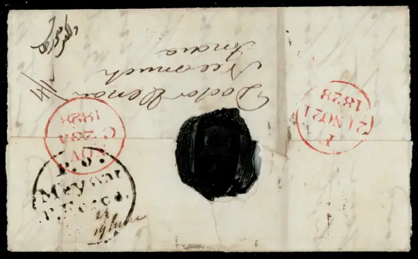 COV-963 pre stamp cover