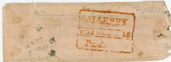 Alleppy HG 3 pre-1854 cover
