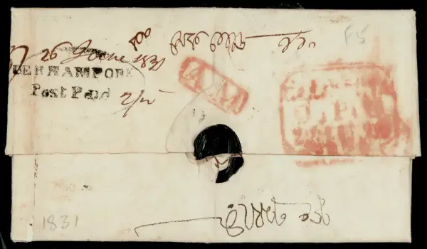 COV-1414 pre stamp cover
