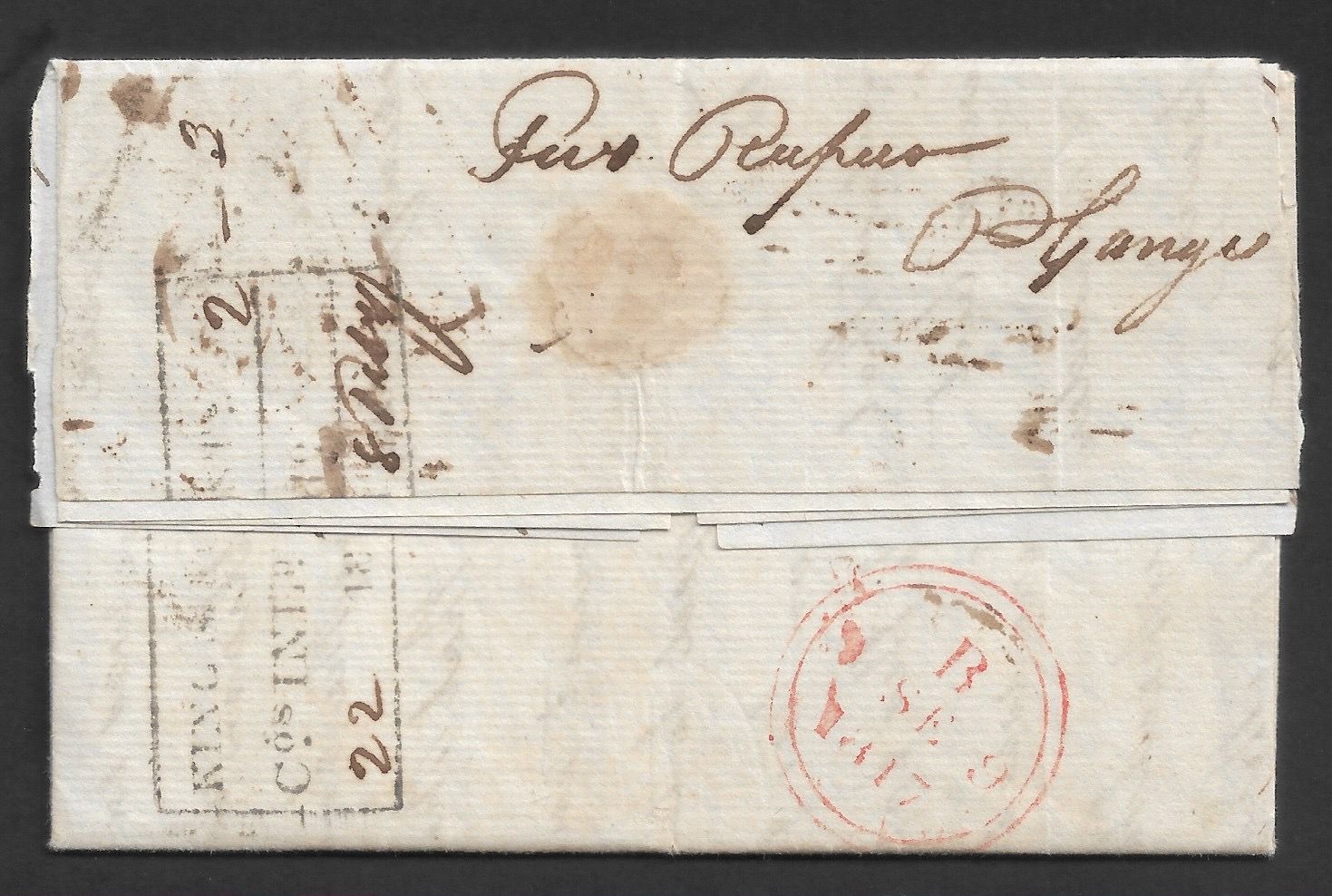 COV-3802 pre stamp cover