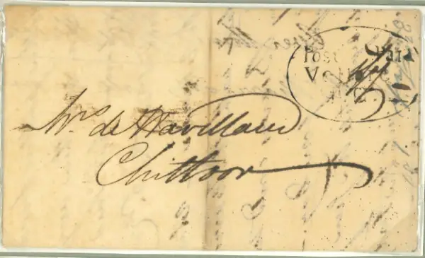 COV-2663 pre stamp cover