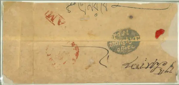 COV-1870 pre stamp cover