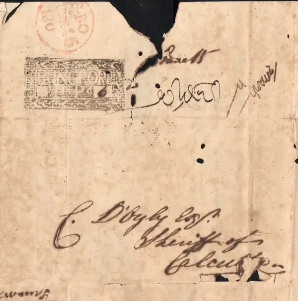 COV-2122 pre stamp cover