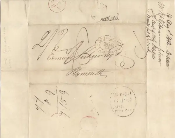 COV-3294 pre stamp cover