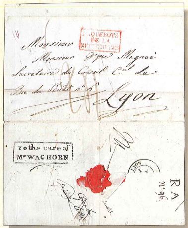 COV-1793 pre stamp cover