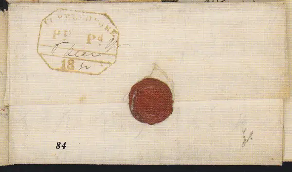 COV-1058 pre stamp cover