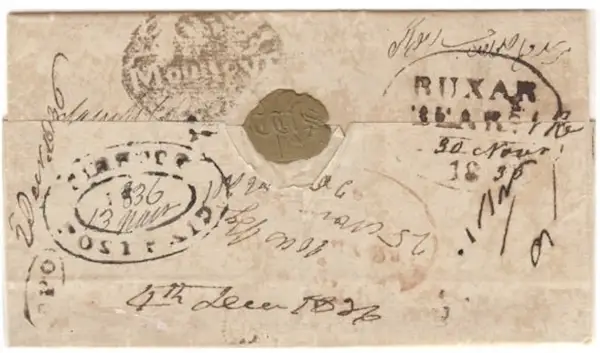 COV-787 pre stamp cover
