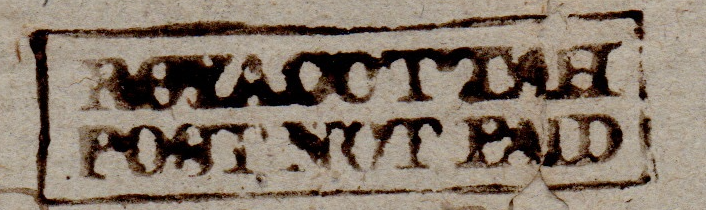 HG 1 handstamp from Royacottah