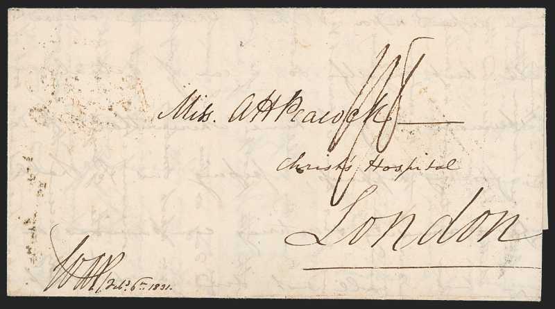 Juanpore HG 1 pre stamp cover — back (COV-251)