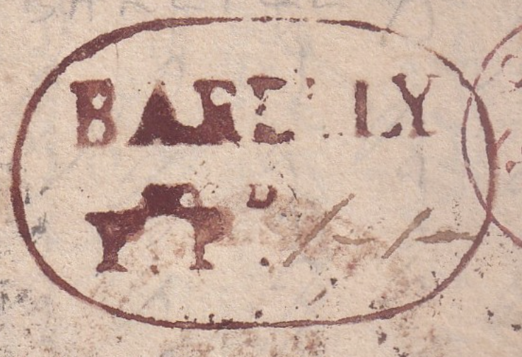 HG 2 handstamp from Barelly
