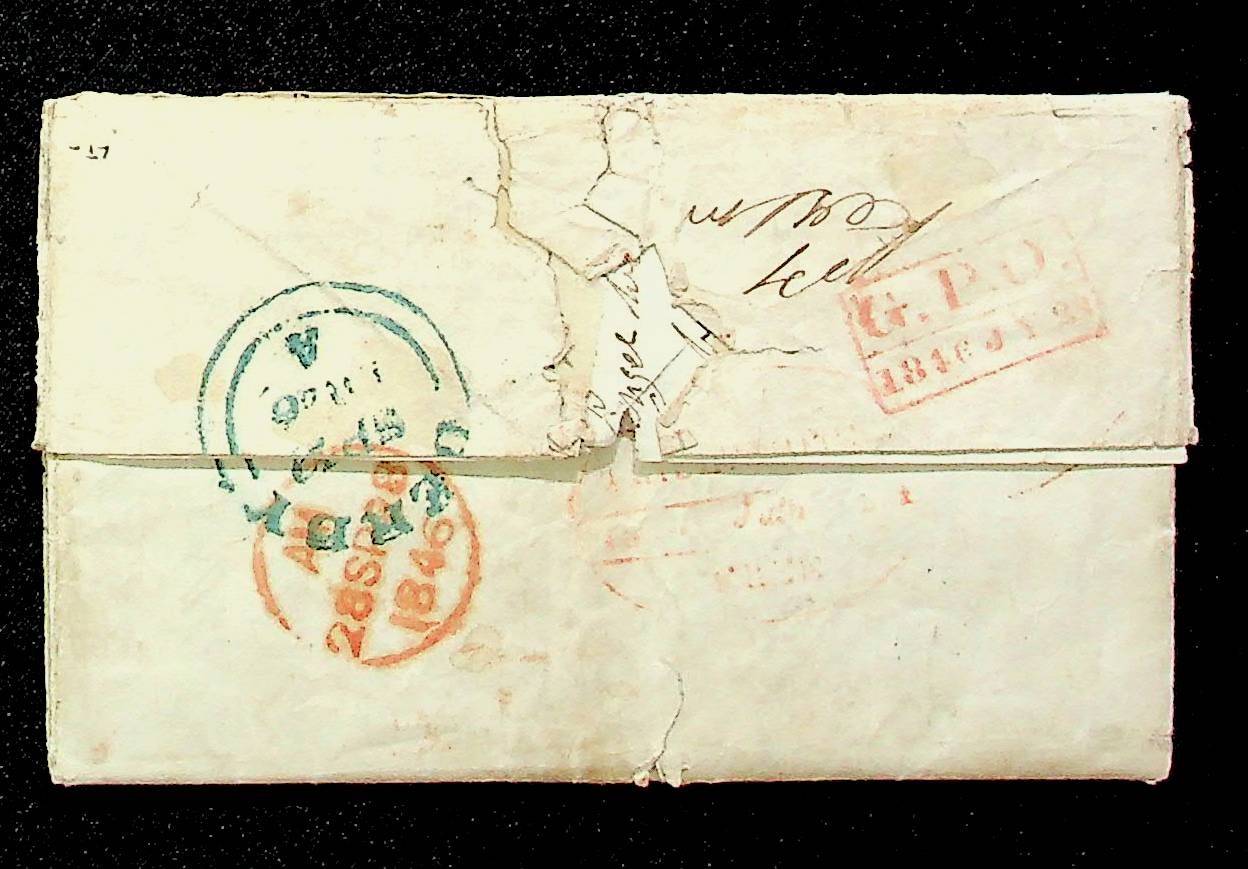 Trichinopoly HG 13 pre stamp cover — scan 2 (COV-3923)