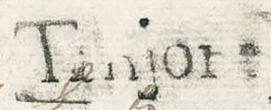 HG 1 handstamp from Tanjore