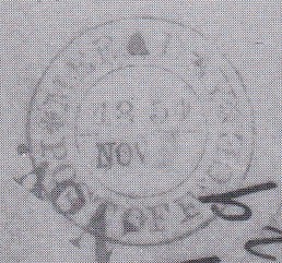 FP 1 handstamp from Meeaday