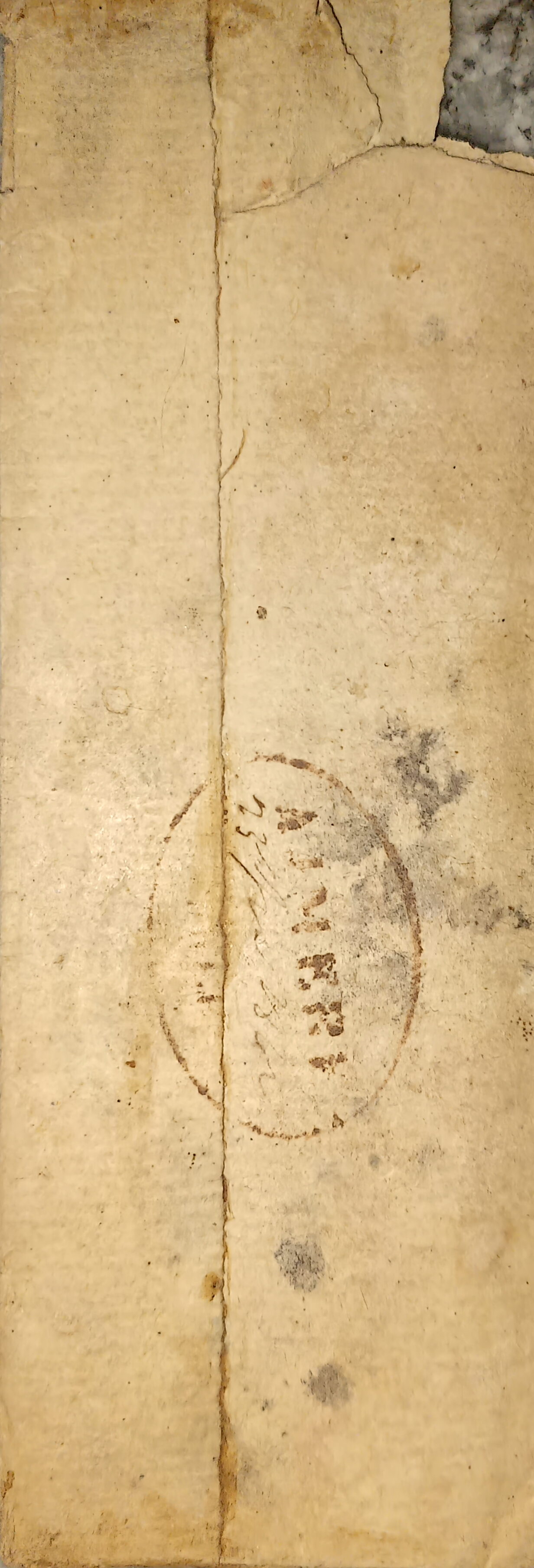 23 April 1844 Ajmere HG 6 pre stamp cover — COV-4852