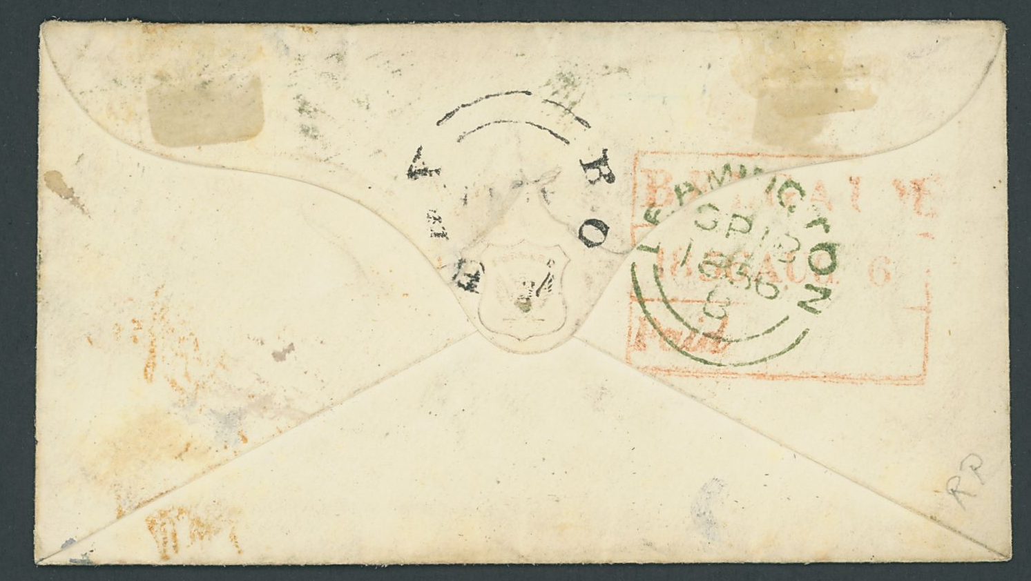 Belgaum HG 5 pre stamp cover — COV-4275