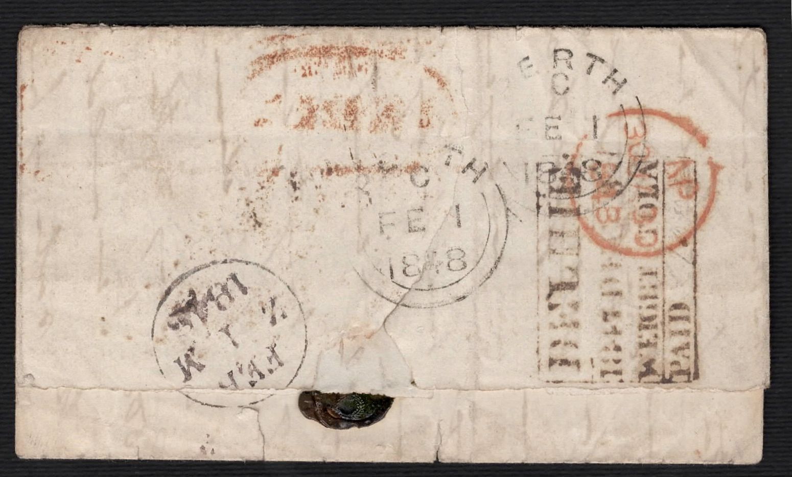 CP-884 Delhi HG 8 pre stamp cover — COV-3864