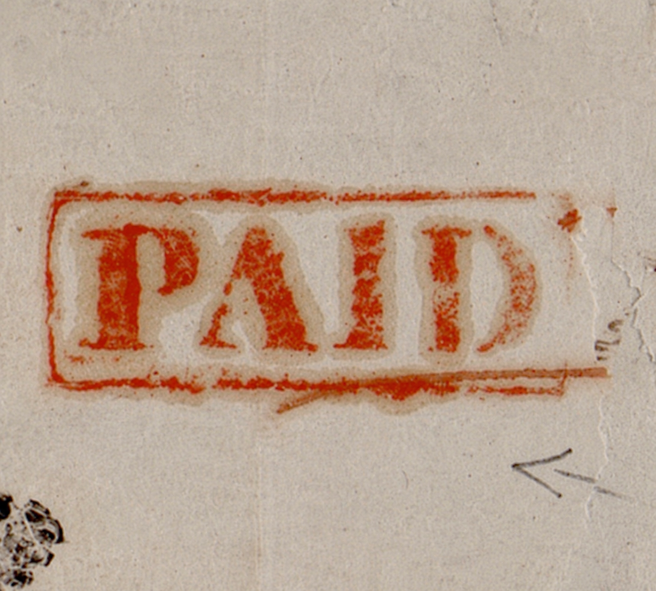 SD24 handstamp from Calcutta