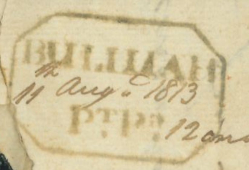 HG 1 handstamp from Bulluah