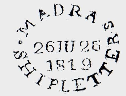 Madras SD7 (Handstamp)