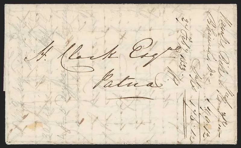 Juanpore HG 1 pre stamp cover — back (COV-422)