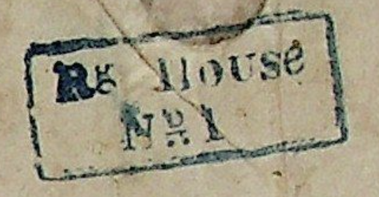 Trichinopoly HG 16 handstamp