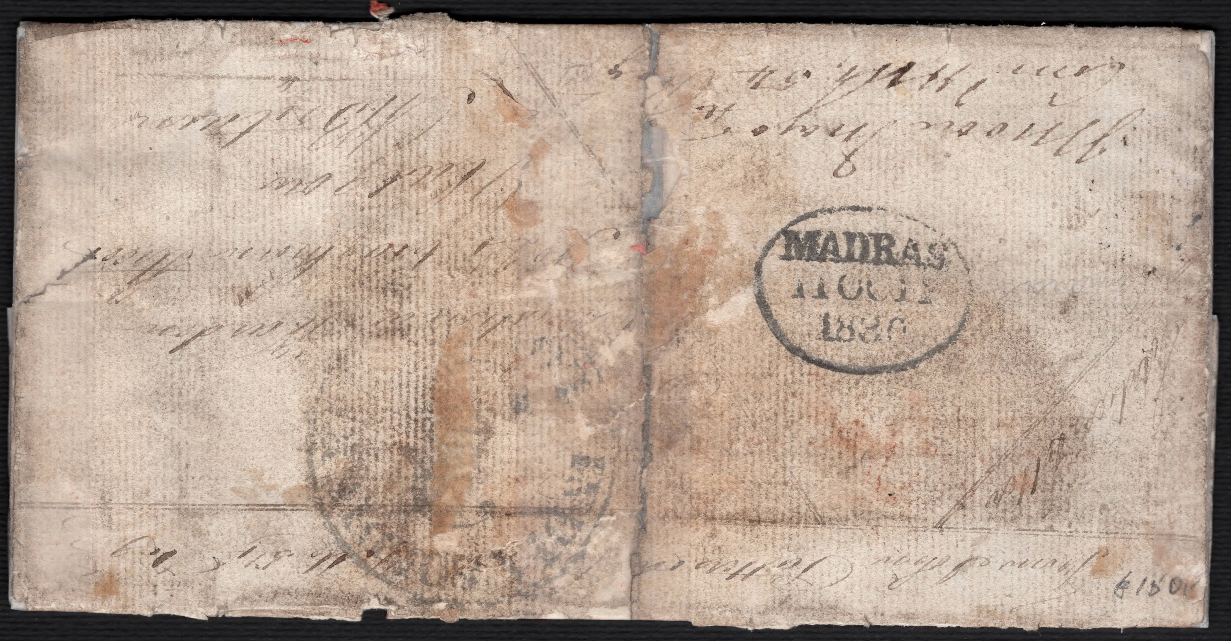 Cannanore HG 4 pre stamp cover — scan 2 (COV-3922)