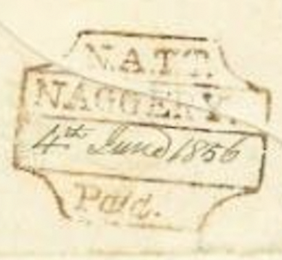 HG 1 handstamp from Naggery