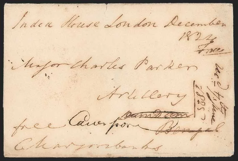 DumDum HG 1 pre stamp cover — back (COV-411)