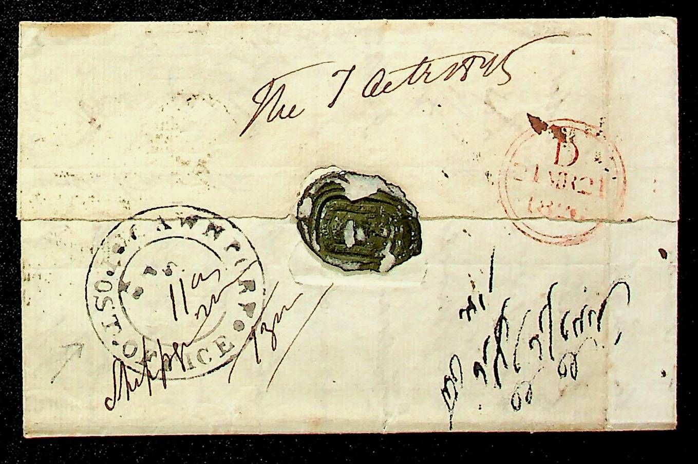 Cawnpore HG 4 pre stamp cover — scan 2 (COV-3897)