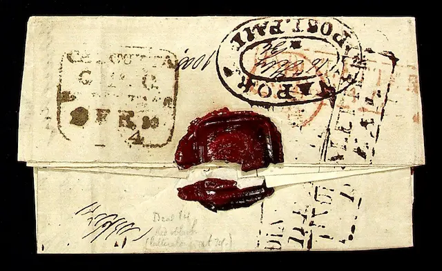 1834 Dinapore HG 2 pre stamp cover — COV-3589